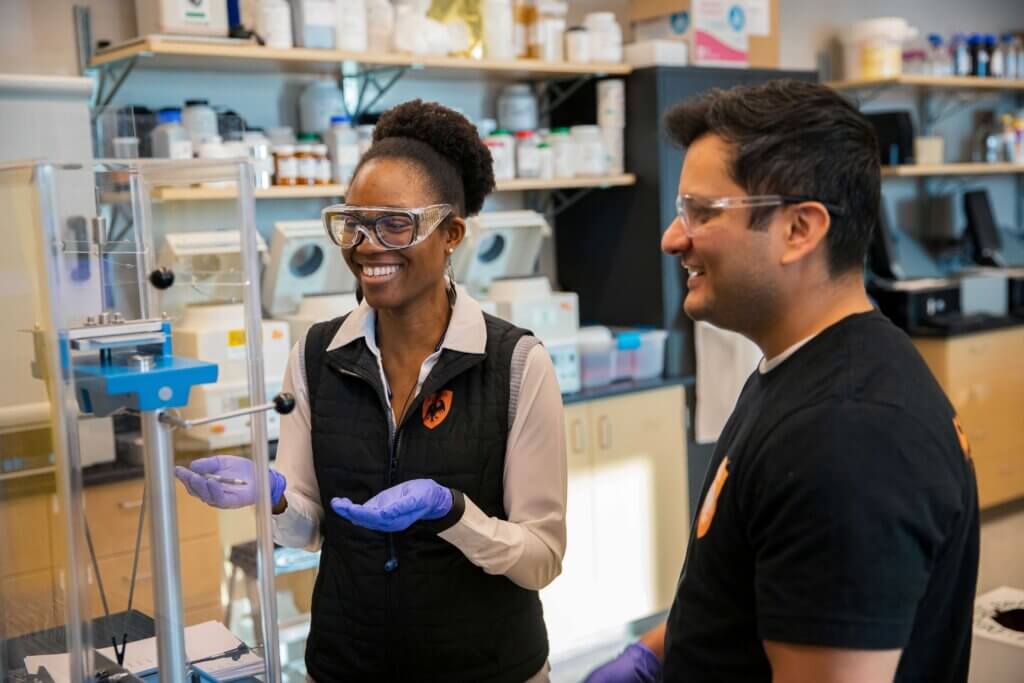 Staff working at Elinor Coatings